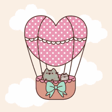 Love Hot Air Balloon GIF - Love Hot Air Balloon Flying With Love GIFs
