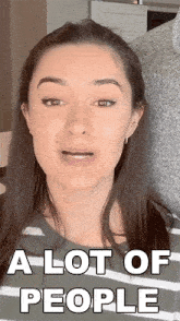 A Lot Of People Ashleigh Ruggles Stanley GIF - A Lot Of People Ashleigh Ruggles Stanley The Law Says What GIFs