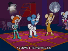 Rat Love The Nightlife GIF - Rat Love The Nightlife Disco GIFs