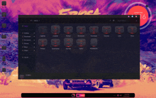 a computer screen with the word epica on the top