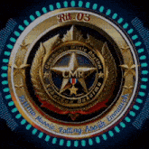 a logo for cmr community music rhythm is displayed