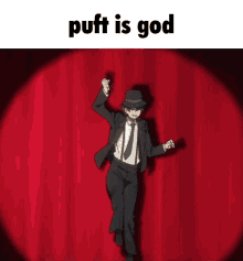 Puft God GIF - Puft God Drip Council GIFs