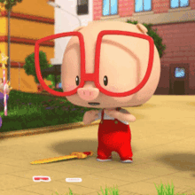 Relax Piggy And Friends GIF