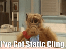 Alf Static Cling GIF