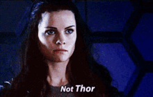 Not Thor Thor GIF - Not Thor Thor Lady Sif GIFs