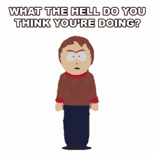 what the hell do you think youre doing sharon marsh south park s15e7 you are getting old