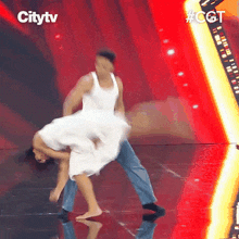 Dancing Julia And Moses GIF - Dancing Julia And Moses Canadas Got Talent GIFs