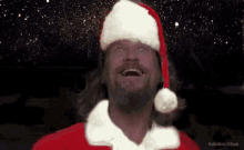 Lebowski Santa GIF - Lebowski Santa Christmas GIFs