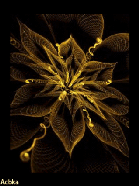 Gold Flower GIF - Gold Flower - Discover & Share GIFs