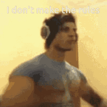 Zyzz I Dont Make The Rules GIF - Zyzz I Dont Make The Rules GIFs