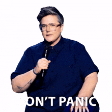 dont panic hannah gadsby hannah gadsby something special dont be alarmed calm down