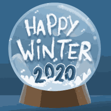 First Day Of Winter Happy Winter2020 GIF - First Day Of Winter Happy Winter2020 Snowglobe GIFs