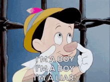 Pinocchio Liar GIF - Pinocchio Liar Im A Boy GIFs