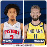 Detroit Pistons Vs. Indiana Pacers Pre Game GIF - Nba Basketball Nba 2021 GIFs