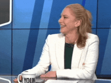 Ana Kasparian The Young Turks GIF - Ana Kasparian The Young Turks Suit GIFs