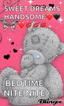 nite bed time sparkles bear