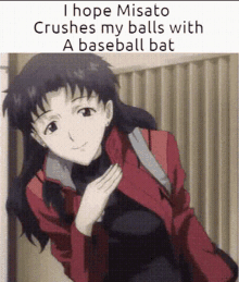 misato nge anime crush balls smork