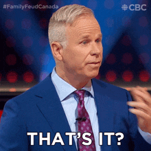 Thats It Gerry Dee GIF - Thats It Gerry Dee Family Feud Canada GIFs