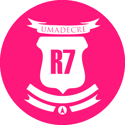 Umadecre2019 R7 Sticker - Umadecre2019 R7 Logo Stickers