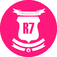 Umadecre2019 R7 Sticker - Umadecre2019 R7 Logo Stickers