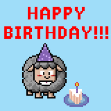 Happy Birthday Excited GIF - Happy Birthday Excited Cake GIFs