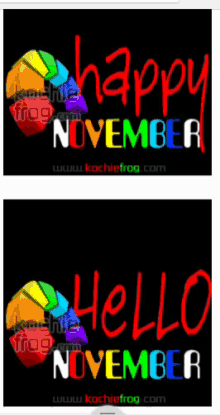 Hello November GIF - Hello November GIFs