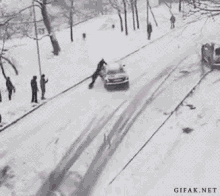 Drivinginsnow Excited GIF