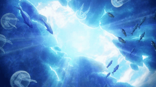 Amazing turquoise sea landscape anime generative AI 22799122 Stock Photo at  Vecteezy