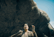 a blurry picture of a woman with the word kepler on the bottom right