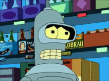 Bender GIF - Bender Mindblown Futurama GIFs