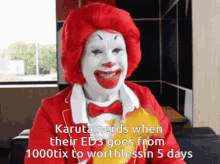 karuta clown