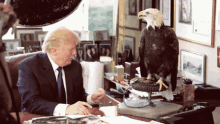 donald trump eagle angry mad dont touch me