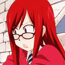 redhead girl anime angry emi yusa