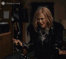 I Couldnt Be Happier To See You Catherine Ohara GIF - I Couldnt Be Happier To See You Catherine Ohara Moira GIFs