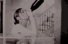 Alicia Clark Drink GIF - Alicia Clark Drink Wine GIFs