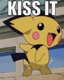 Pichu Pokemon GIF - Pichu Pokemon Kiss-my-butt GIFs