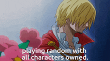 Random Sanji GIF - Random Sanji One Piece GIFs