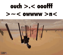 evade roblox roblox evade ouch oof