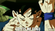 Yoo Its Me Goku GIF - Yoo Yo Its Me Goku GIFs