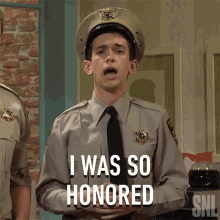 I Was So Honored Saturday Night Live GIF - I Was So Honored Saturday Night Live It Was A Privilege GIFs