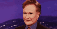 Conan O Brien Fake Eyelashes GIF