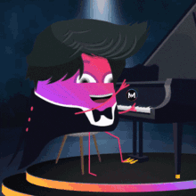 New Monster Pianist GIF