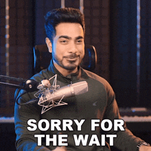 Sorry For The Wait Unmesh Dinda GIF - Sorry For The Wait Unmesh Dinda Piximperfect GIFs