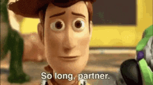 So Long Partner Woody GIF - So Long Partner Woody Sad GIFs