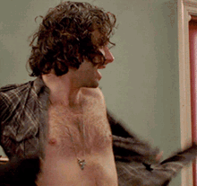 Mitchell Getting Changed GIF - Mitchell Getting Changed Being Human GIFs