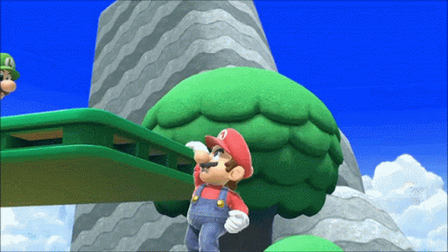 Super Smash Bros Mario GIF - Super Smash Bros Mario Luigi GIFs