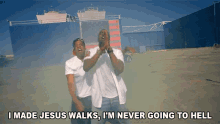 I Made Jesus Walks Im Never Going To Hell Shawn Corey Carter GIF - I Made Jesus Walks Im Never Going To Hell Shawn Corey Carter Jay Z GIFs