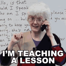 Im Teaching A Lesson Gill GIF - Im Teaching A Lesson Gill Engvid GIFs