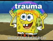 Spongebob Meme GIF - Spongebob Meme Trauma GIFs
