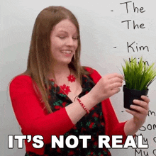 Its Not Real Emma GIF - Its Not Real Emma Engvid GIFs
